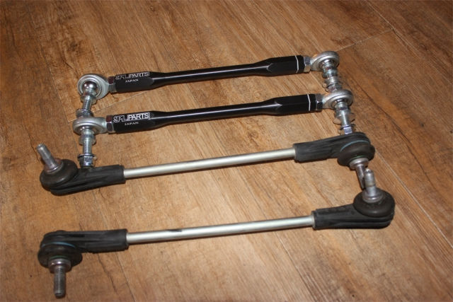 SPL PARTS JAPAN製スタビリンクと純正品の比較