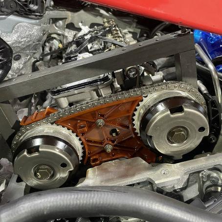 M4ブロー寸前！クランクハブスピン！