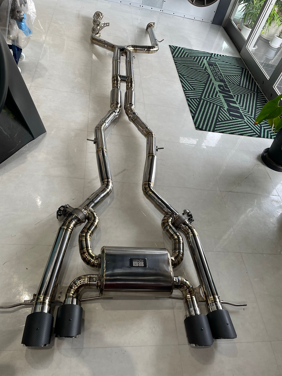 サムネイル： G8X|Titanium Eqaoul length X-Flow Full System