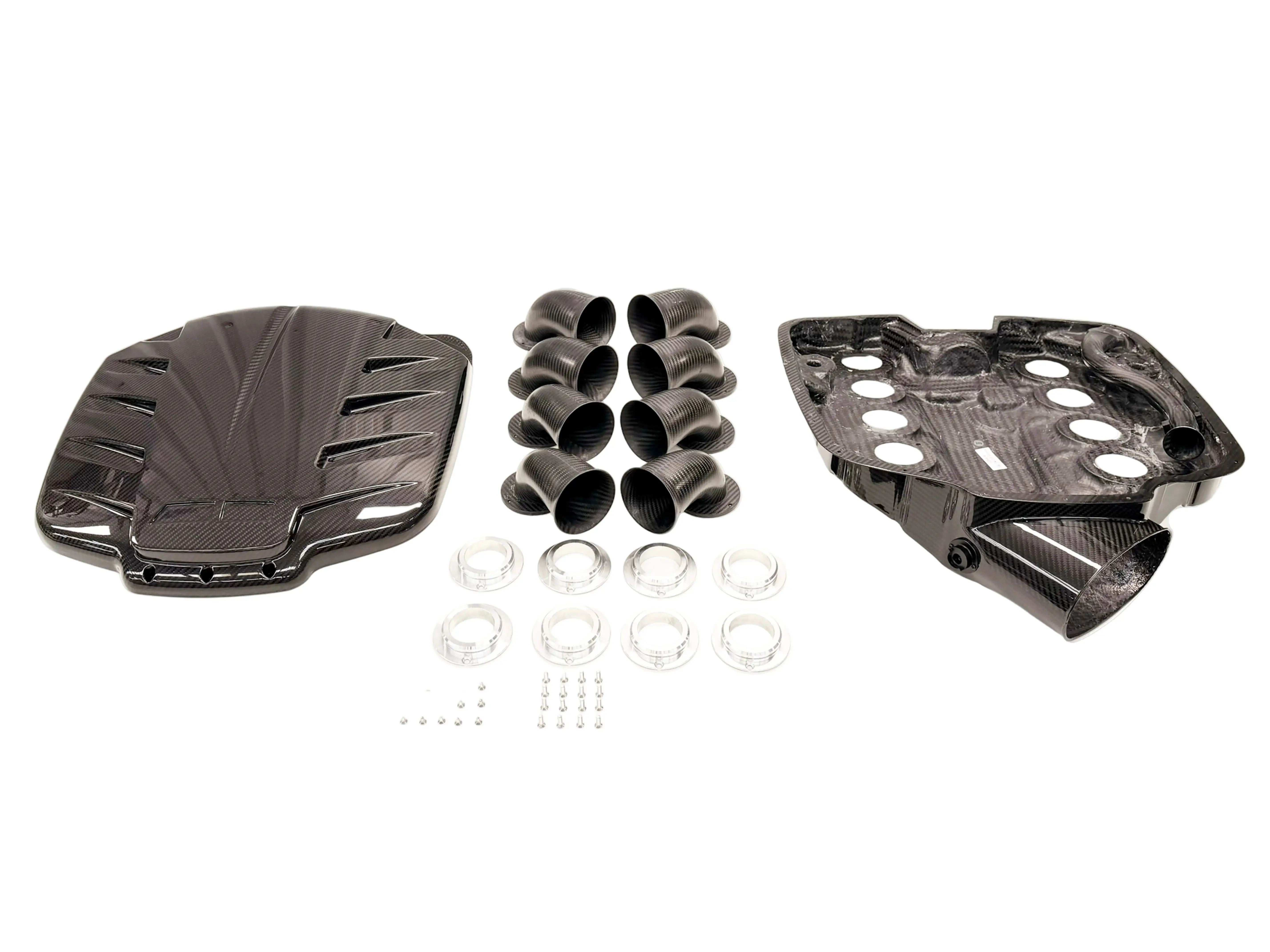 001 Infinity Design S65 Modular Carbon Plenum|BMW E92 M3 S65 カーボンプレナム