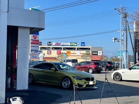 BMW M4にアラゴスタ！BMW本の取材！