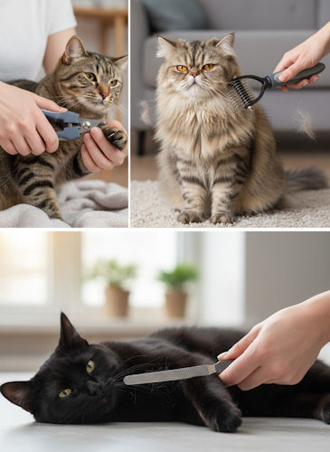 Miniatura: KIT DE 3 PIEZAS PARA CUIDADO DE LA MASCOTA
