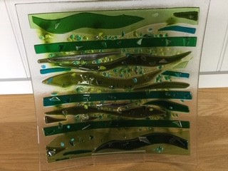 Green Large Plate