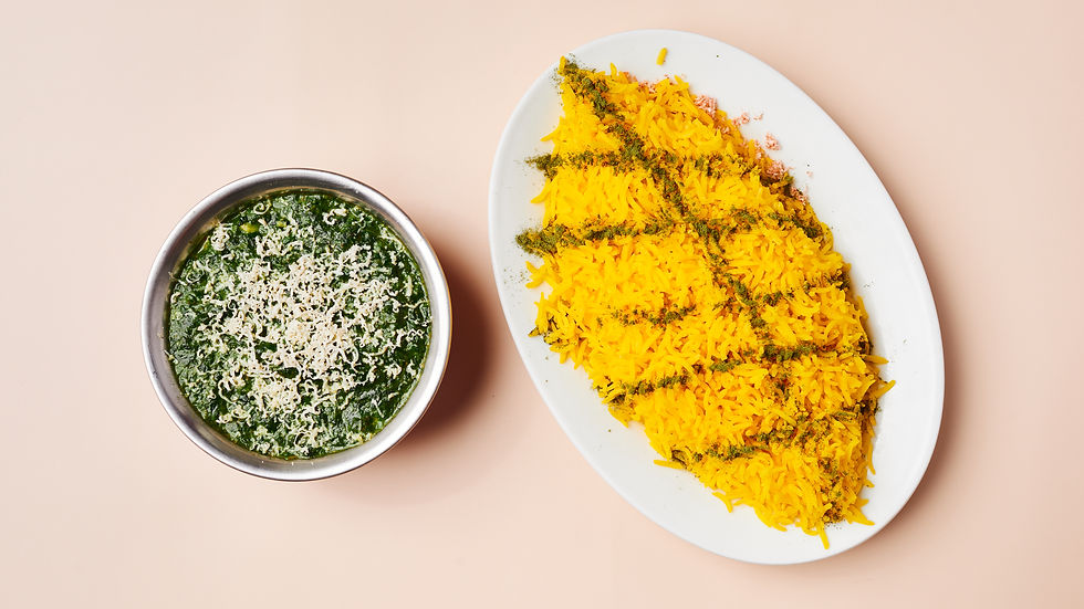 Arranged Food and Objects