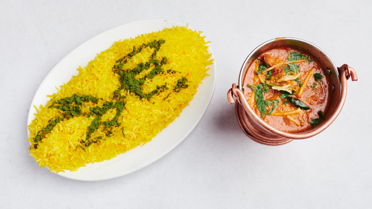 Arranged Food and Objects