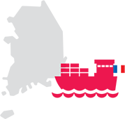 exportation, exportation asia, exportation korea, shipment korea, transportation korea