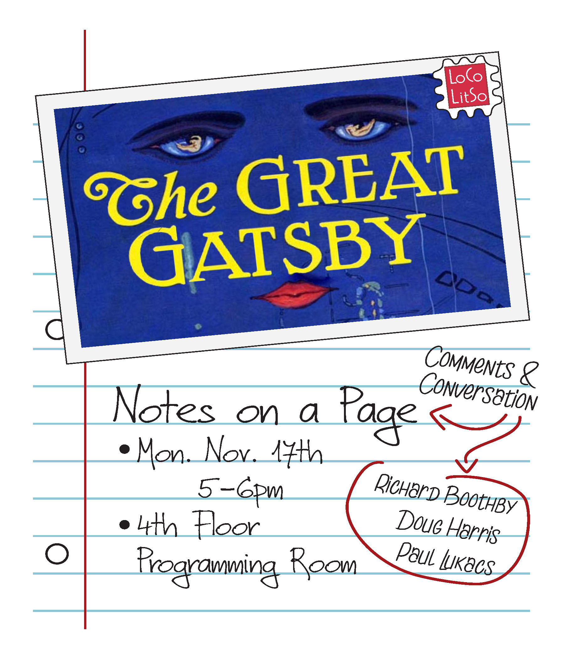 Great Gatsby Flyer