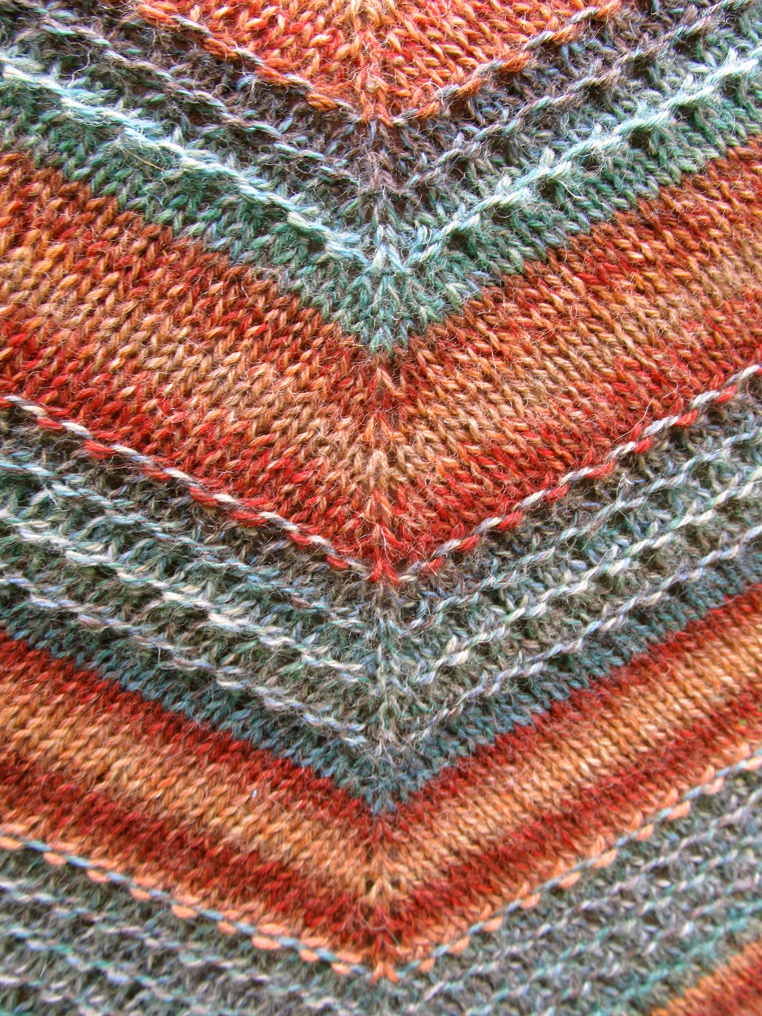 Shawl detail