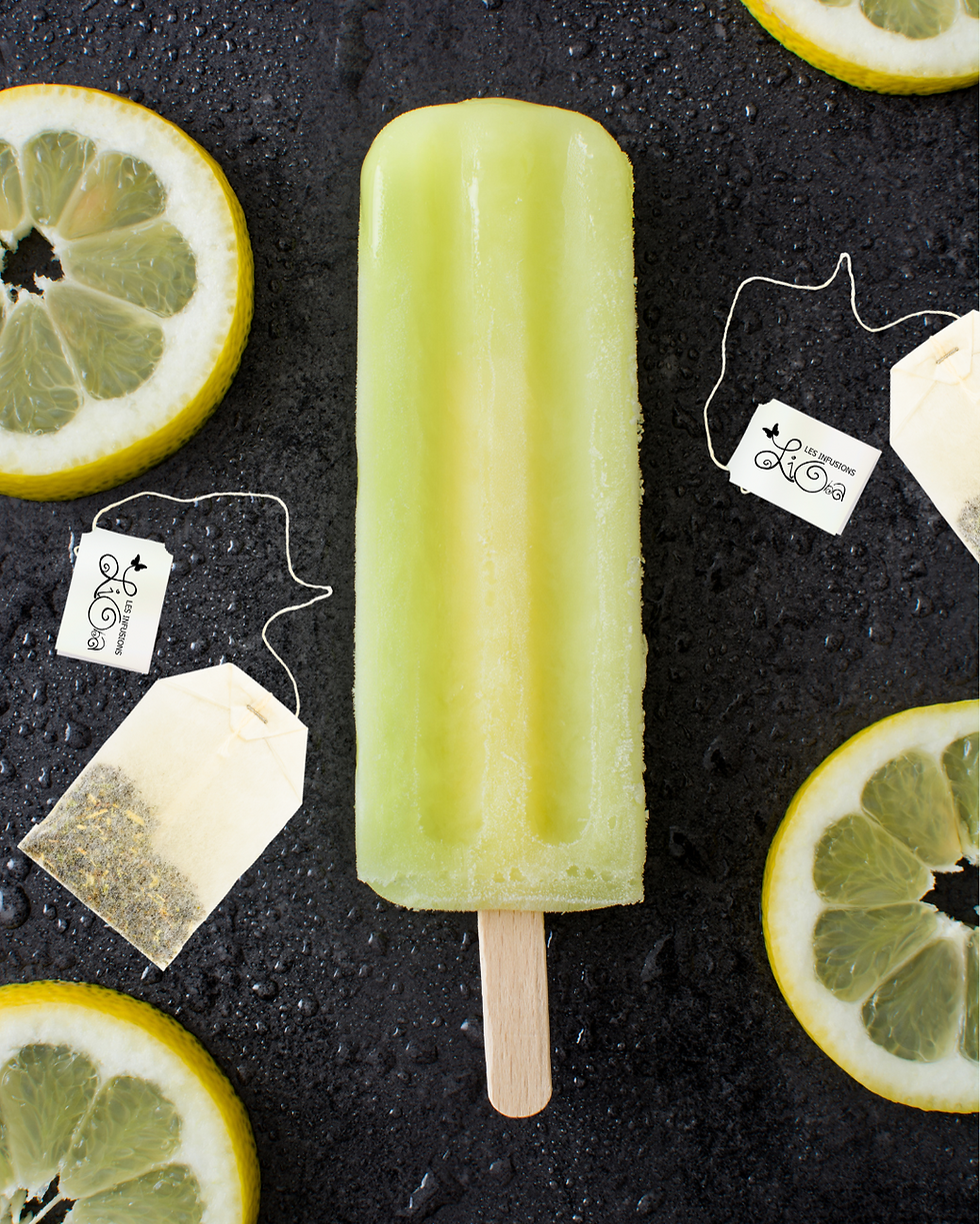 Glace à l'eau infusée à La dulcinée