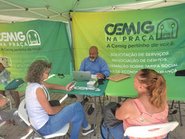“Cemig na Praça” leva serviços, orientação e inclusão energética à população de Santana de Pirapama