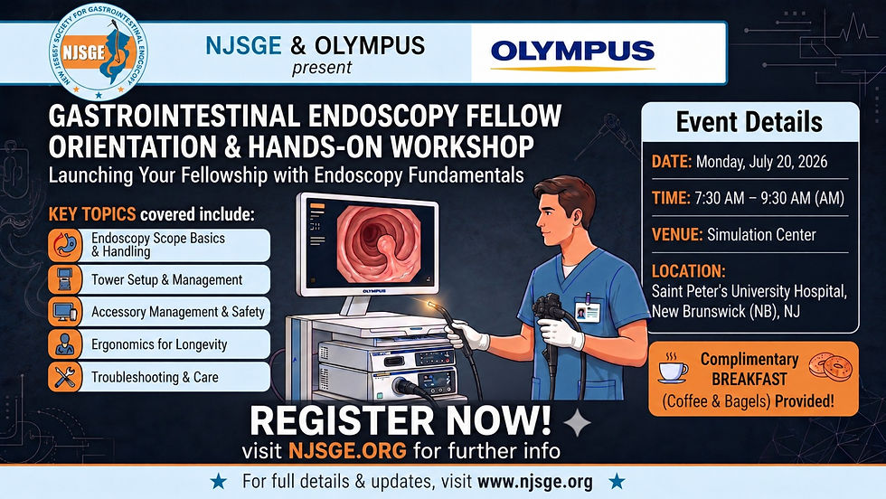 GI Fellow Orientation & Hands-On Workshop.