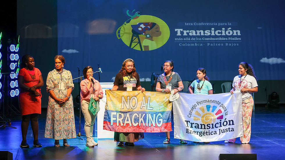 Civil Society Chapter Representatives during the Assembly of the Peoples on April 27. Photo Credit: Katherine Quaid/WECAN