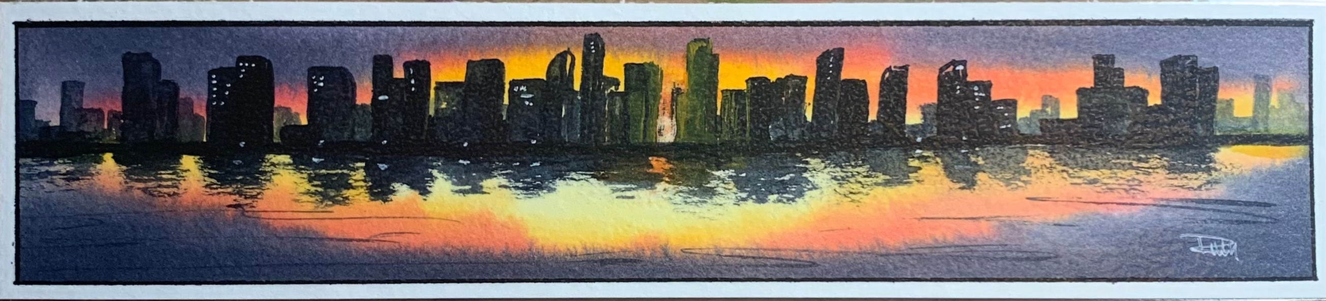 Original Bookmark - Cityscape