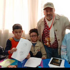 DEBRA Egypt Caricature Workshop Empowers EB Patients Through Creativity