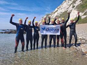 Graeme Souness completes epic swim challenge for DEBRA UK