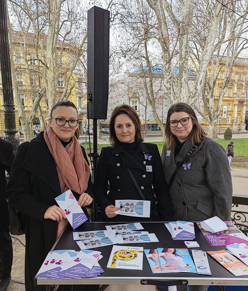 DEBRA Croatia marks Rare Disease Day 2024