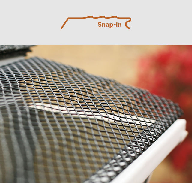 Bronze K-Screen Gutter Guards