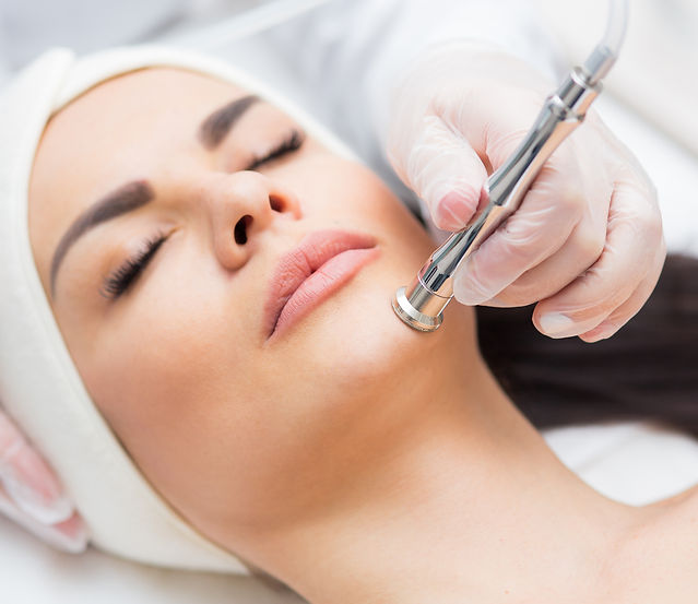 Micro needling, dermaplaning, chemical peels treatments