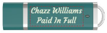 Paid In Full Album-USB Jump drive