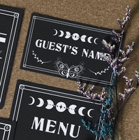witchy place cards