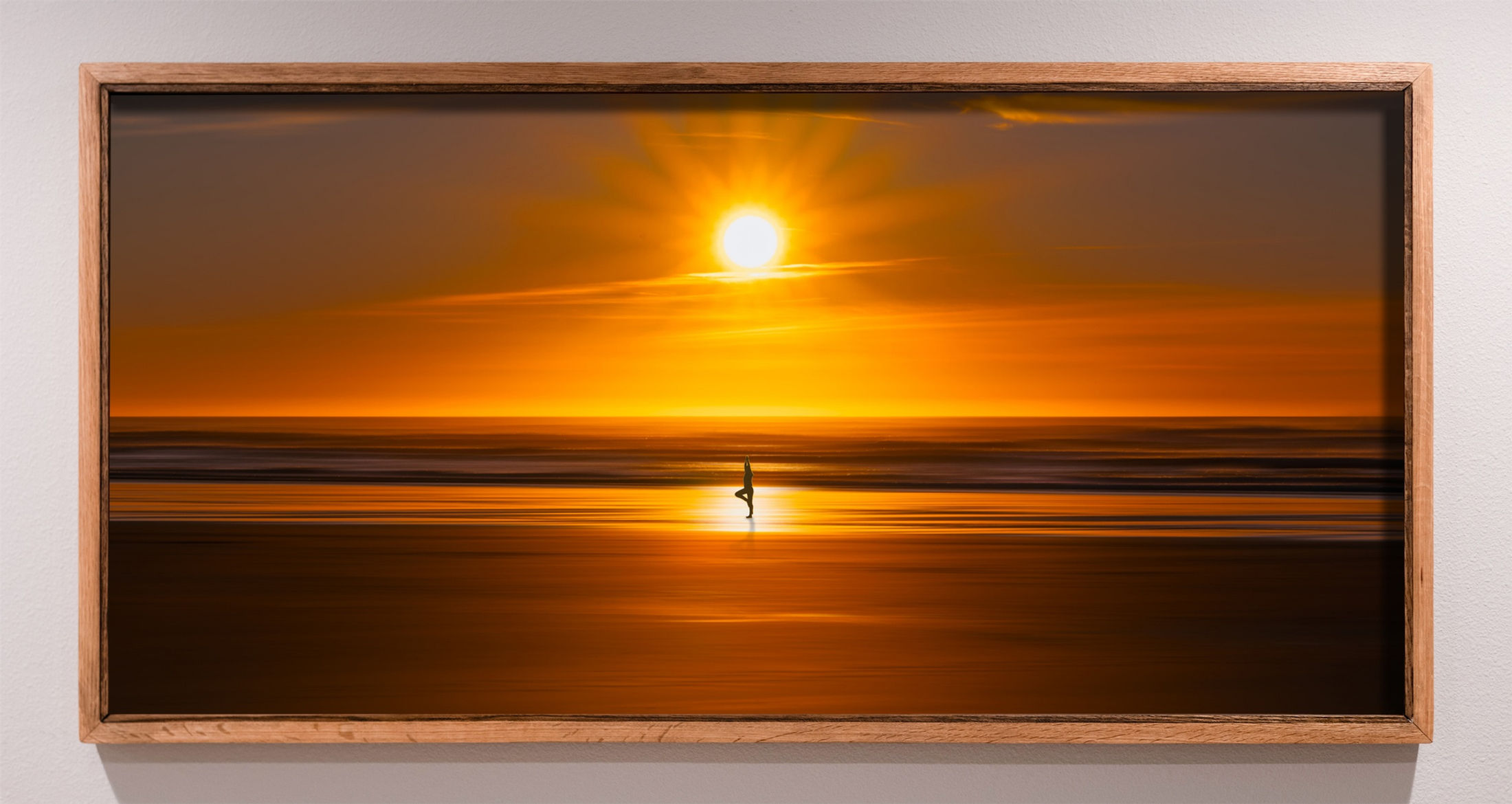 Yoga at Sunset Chris Briggs