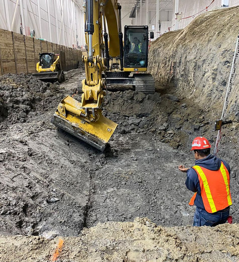 Our team, contracted by Lombardi Construction, was tasked with building the concrete structure.