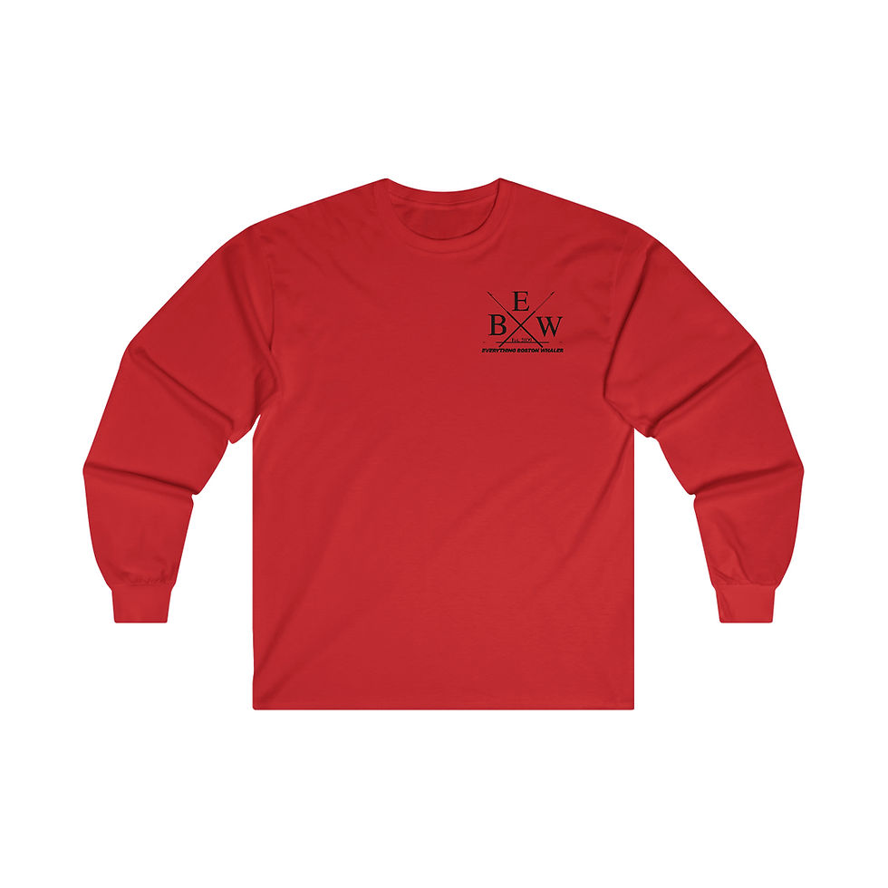 Thumbnail: Cotton Long Sleeve EBW Crossed Harpoons Front / 22 Revenge WT Whaler Drive Back