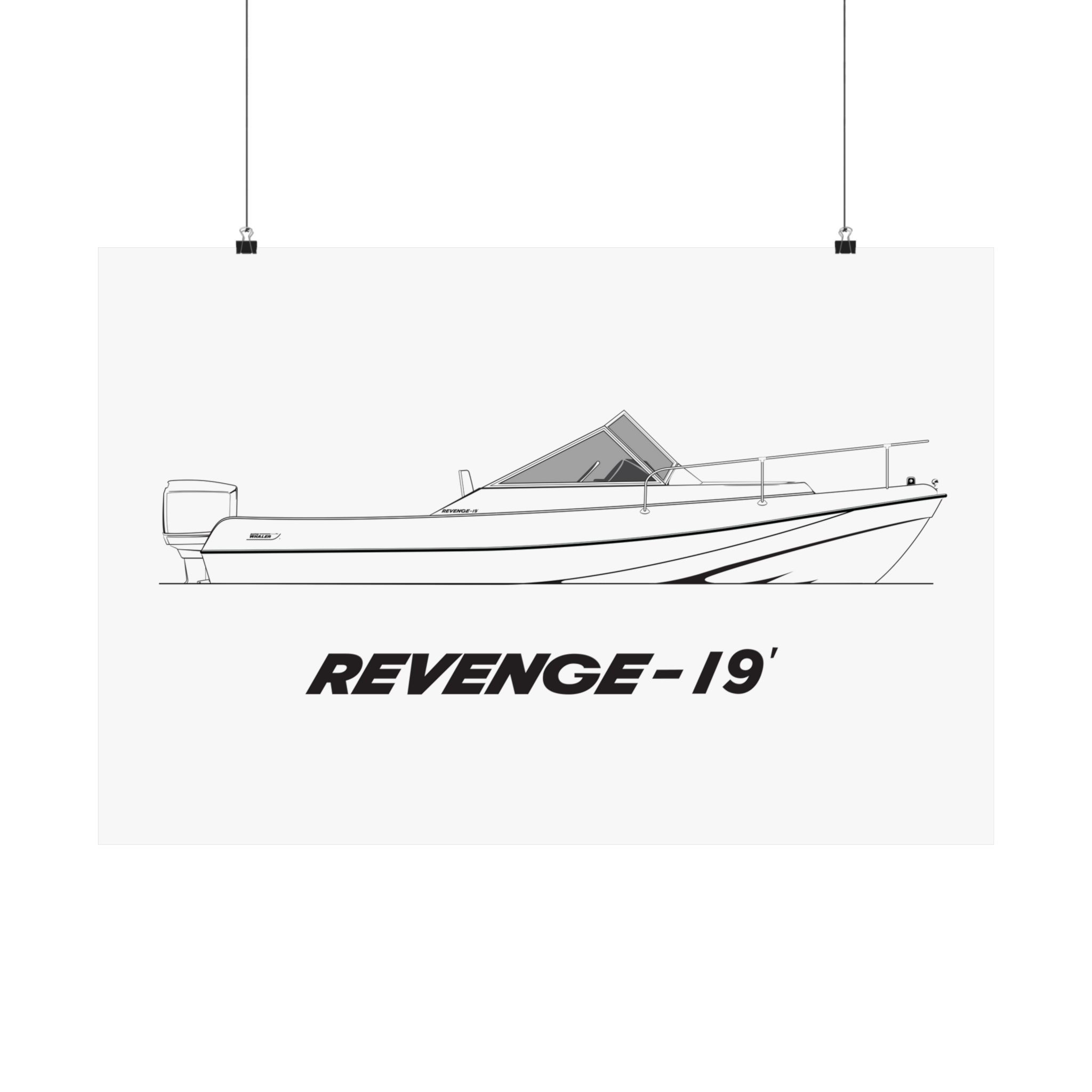 Revenge 19 - Unframed - Satin Poster 12x18 - 20x30