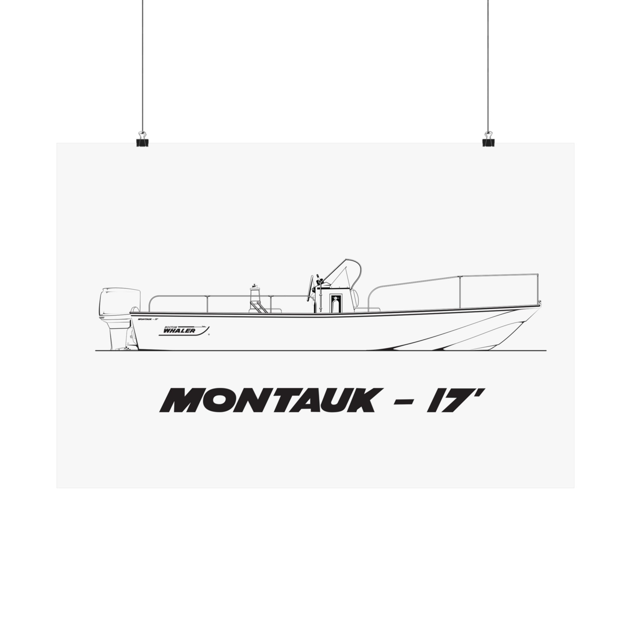 Montauk 17 - Unframed - Satin Poster 12x18 - 20x30