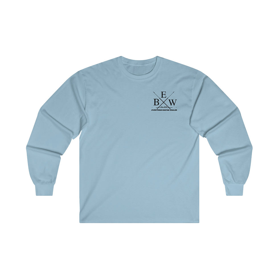 Thumbnail: Cotton Long Sleeve EBW Crossed Harpoons Front / 18 Outrage Back