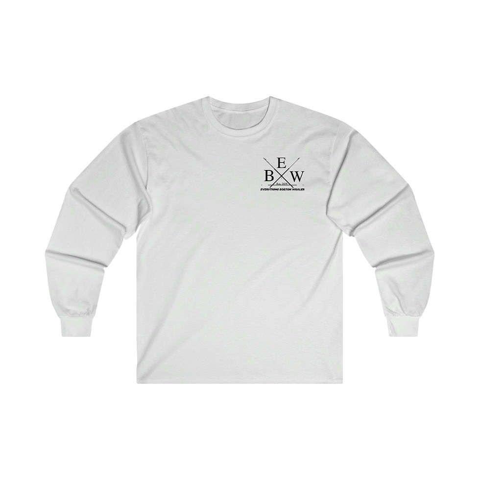 Thumbnail: Cotton Long Sleeve EBW Crossed Harpoons Front / 25 Outrage Back