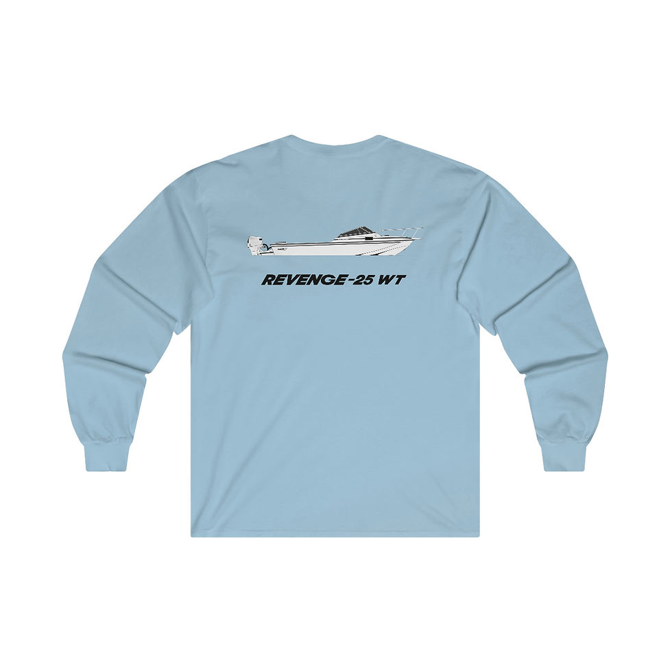 Thumbnail: Cotton Long Sleeve EBW Crossed Harpoons Front / 25 Revenge WT Whaler Drive Back