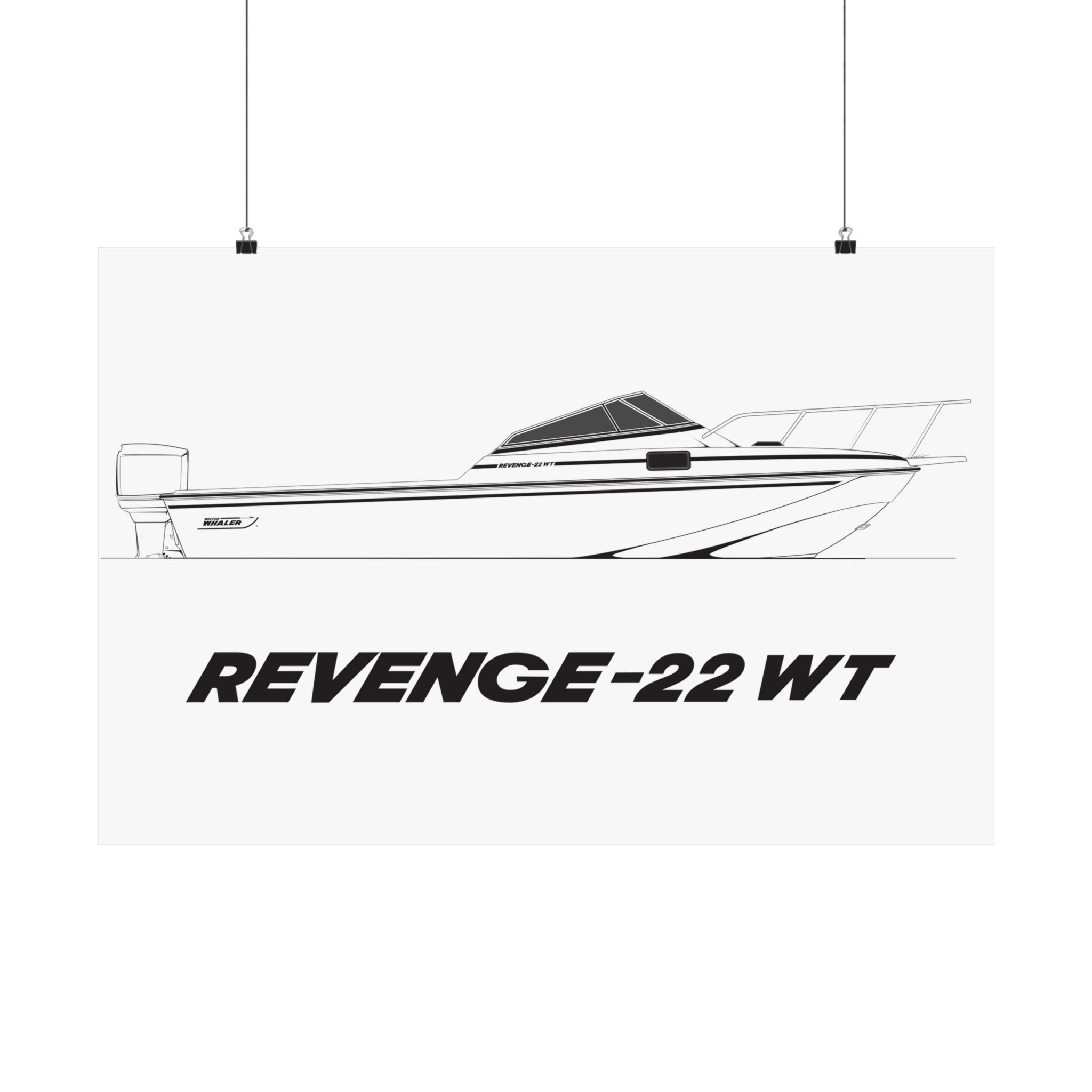 Revenge W/T 22 - Unframed - Satin Poster 12x18 - 20x30
