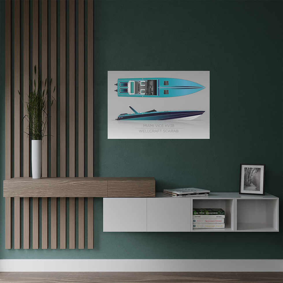 Thumbnail: KV 38 Vice - Unframed - Satin Poster 12x18 - 20x30