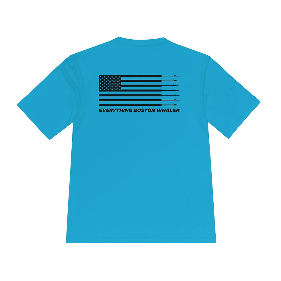 Thumbnail: EBW Short Sleeve DryWick Black-Harpoons Front-Flag Back