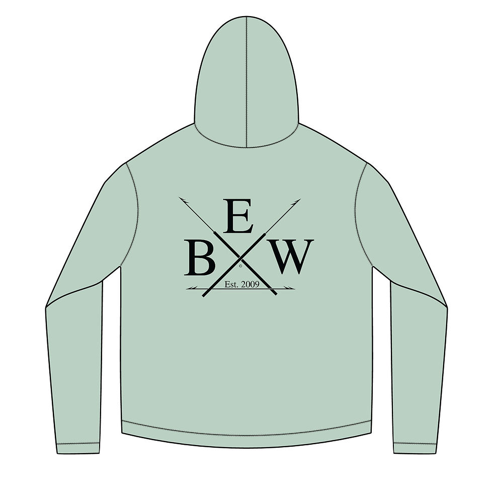 Thumbnail: EBW Long Sleeve Drywick Shirt - Crossed Harpoons Black