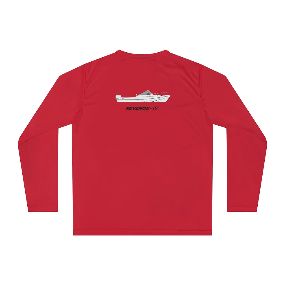 Thumbnail: EBW Long Sleeve Dry Wick / Crossed Harpoons Front / 19 Revenge Back