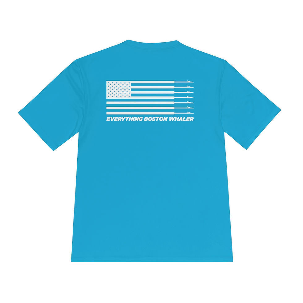 Thumbnail: EBW Short Sleeve DryWick White-Harpoons Front-Flag Back
