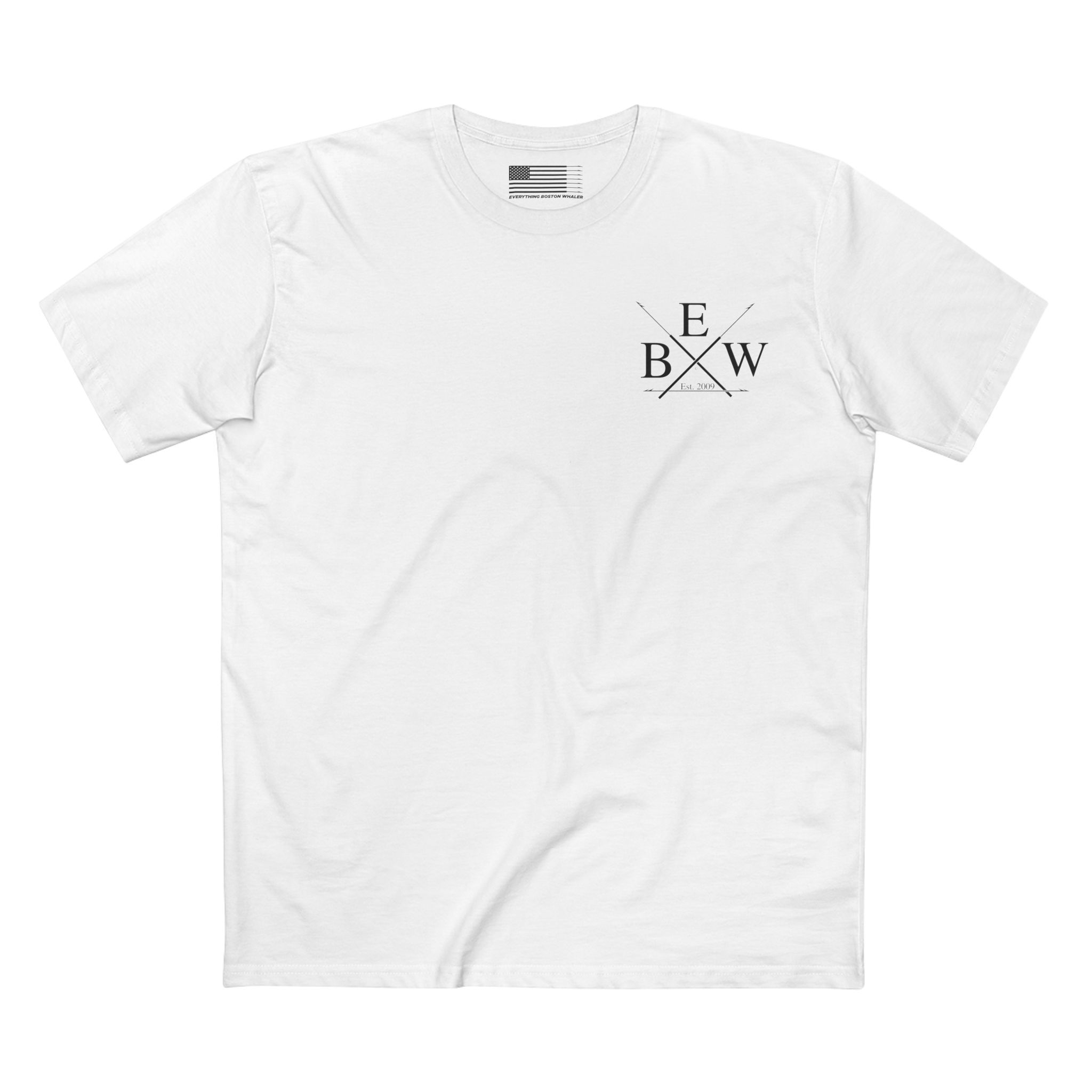 EBW Short Sleeve Cotton Tee - Montauk Black