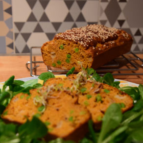 Cake aux petits pois - sans gluten