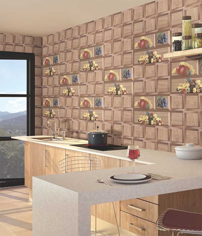 Near-Infinite Possibilities in Kitchen Tiles Texture