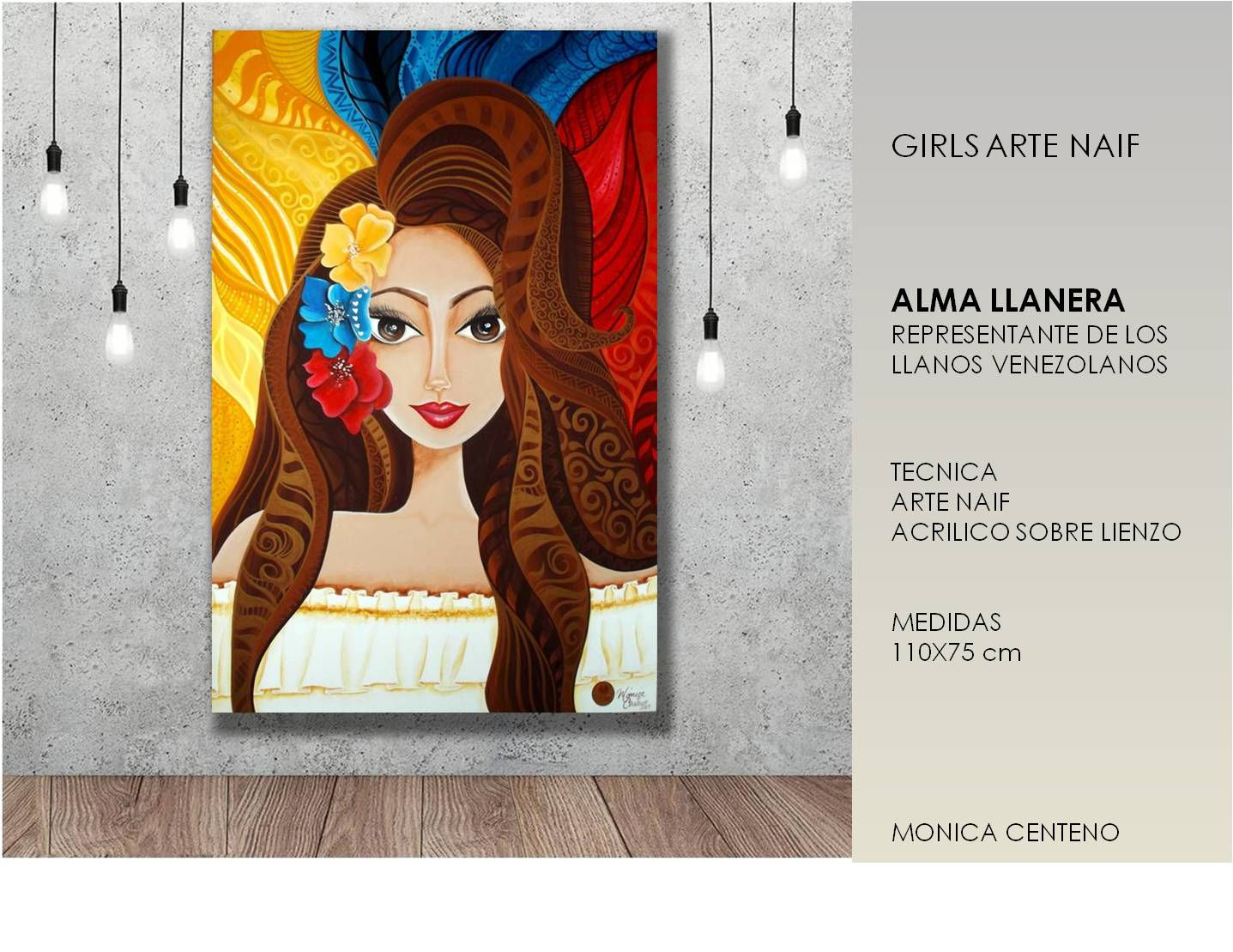 Alma Llanera Girls by DecoArte Monica