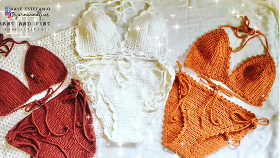 Free Tutorial Crochet Bikini Bottom part