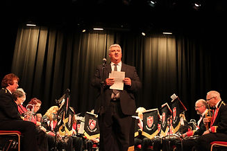 Dereham Band on Stage