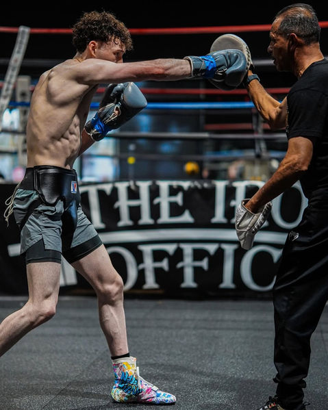 Juan Francisco Fonseca en preparación física