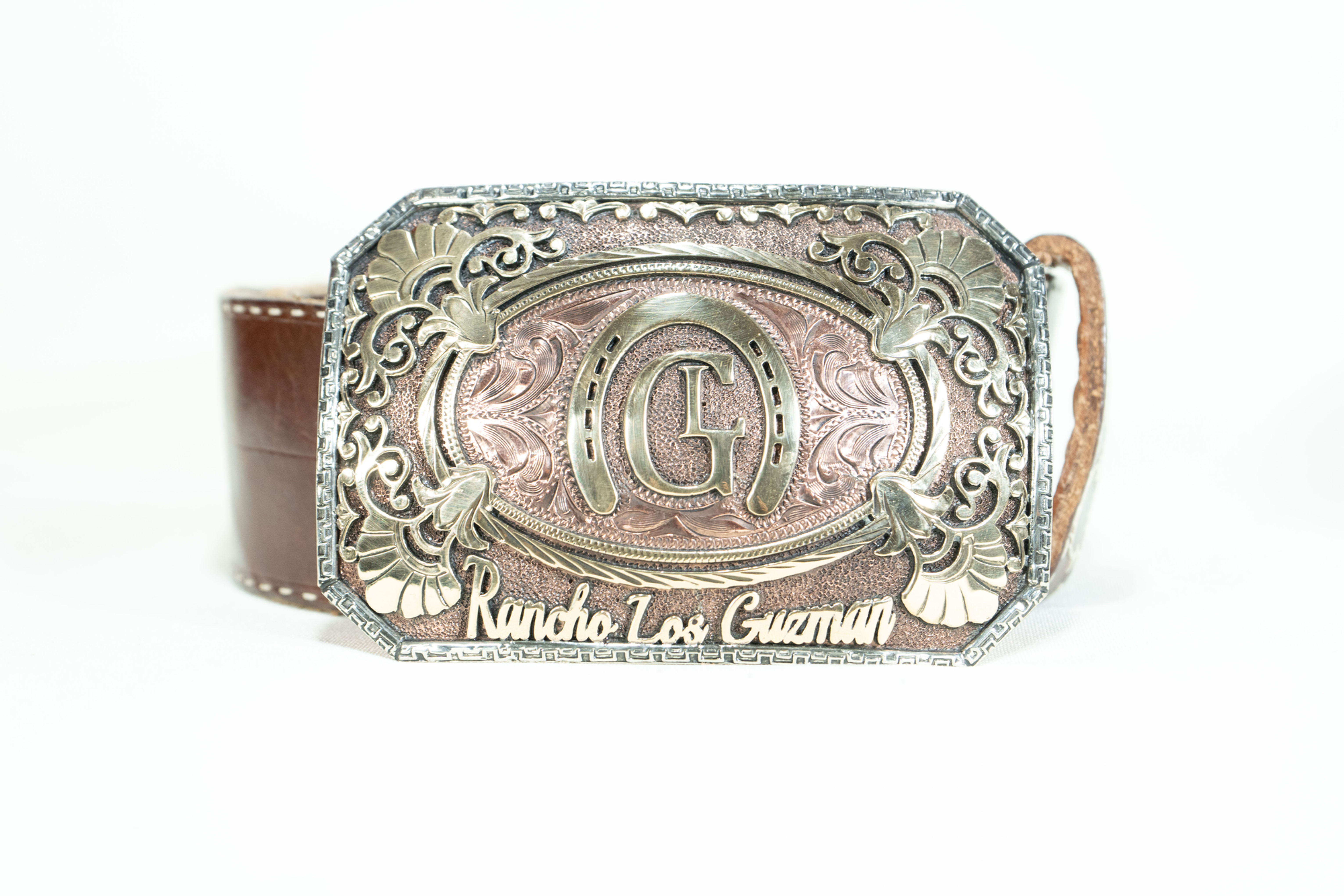 LG Gold Belt Buckle