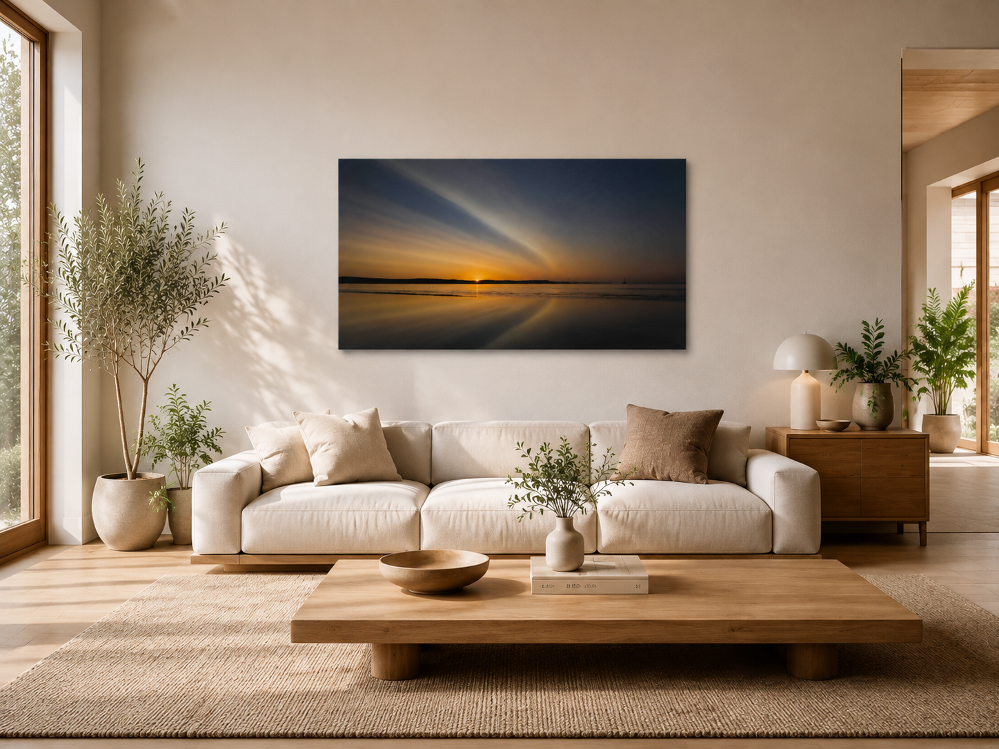 Colourful Sunrise — 70 × 120 cm Photo Rag Statement Edition - Limited Edition