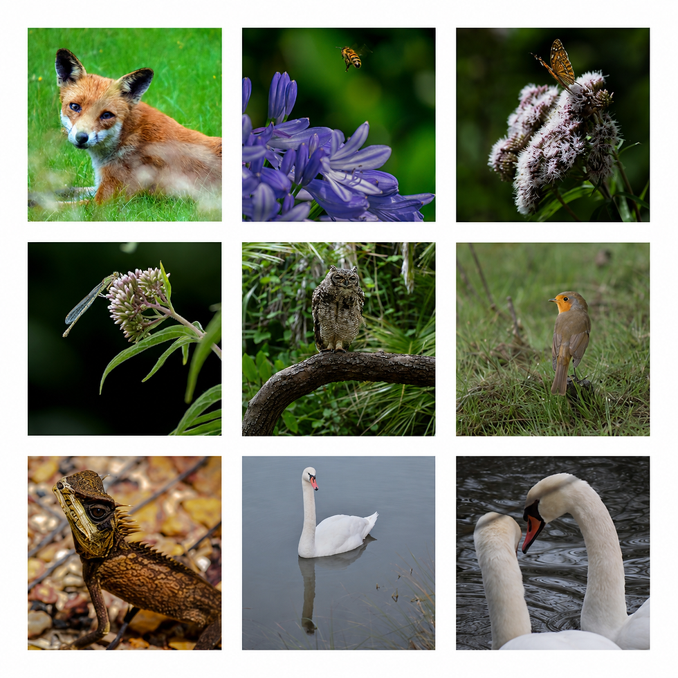 Thumbnail: Damselfly — Curated Square Photo Rag Print