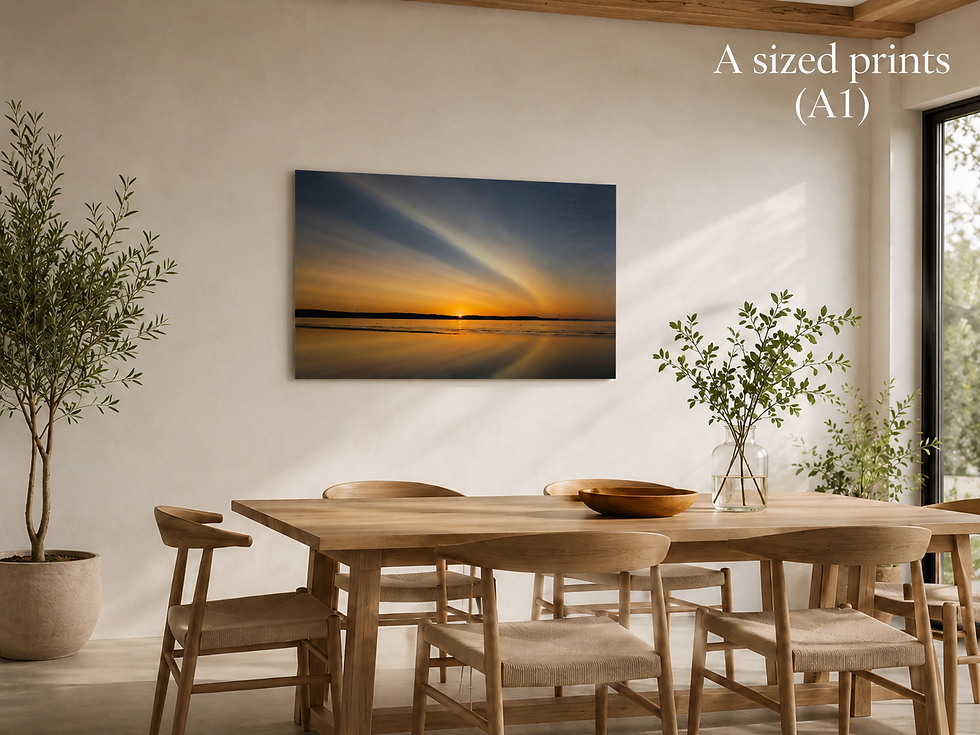 Thumbnail: Colourful Sunrise — 70 × 120 cm Photo Rag Statement Edition - Limited Edition