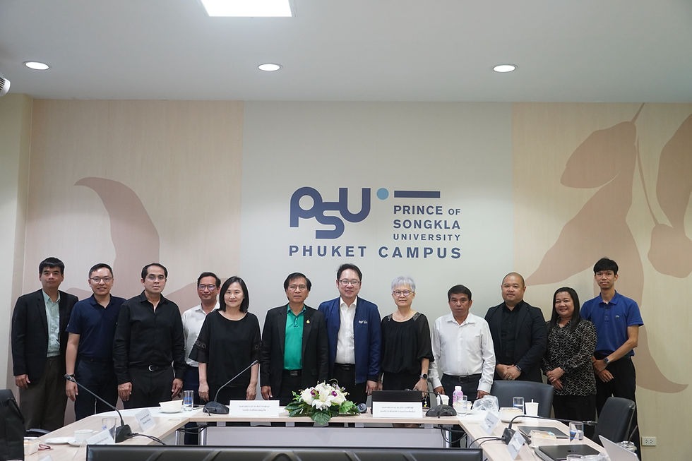 PSU Phuket Welcomed PSU Executives to Advance Internationalization Strategy